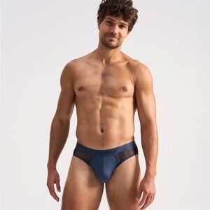 Men's Large Teamm8 Score Sheer slim briefs 2 pairs new